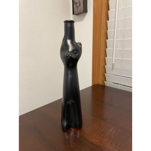 2011 German Mosel Happy Cat Wine Bottle With Matte Finish 750 ML - Picture 2 of 7